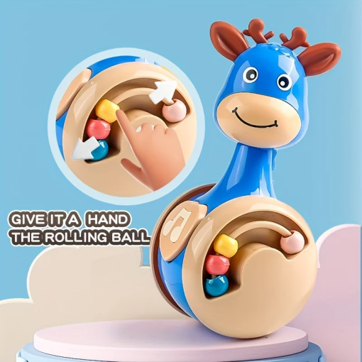 Roly-Poly Baby Toy – Wobbler for 6–12M Learning & Motor Skills - Image 6