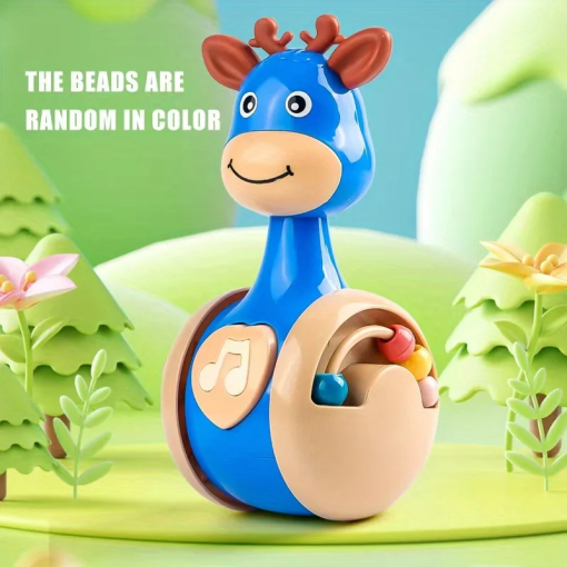 Roly-Poly Baby Toy – Wobbler for 6–12M Learning & Motor Skills - Image 3