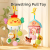 Drawstring Crib Hanging Toy – Soothing Teether Pendant for Babies