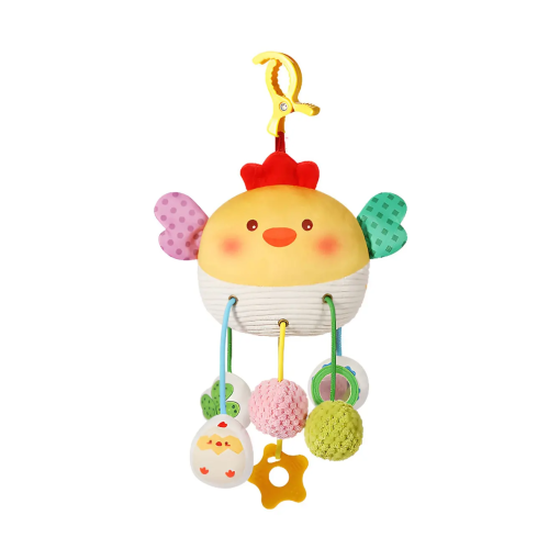 Drawstring Crib Hanging Toy – Soothing Teether Pendant for Babies - Image 7