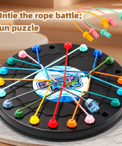 2025 Rope Break Challenge – Kids’ Brain-Teasing Logic Knot Toy (20cm)