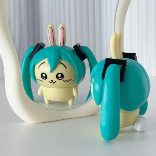 10cm Usagi Cosplay Miku Figure – Kawaii Anime Desk Toy - Image 7