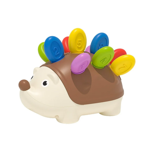 Montessori Sensory Hedgehog – Fine Motor Toy for Toddlers (1–4Y) - Image 7