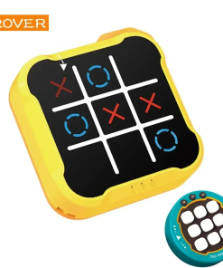 Electronic Tic-Tac-Toe Game – Portable Puzzle Board for All Ages