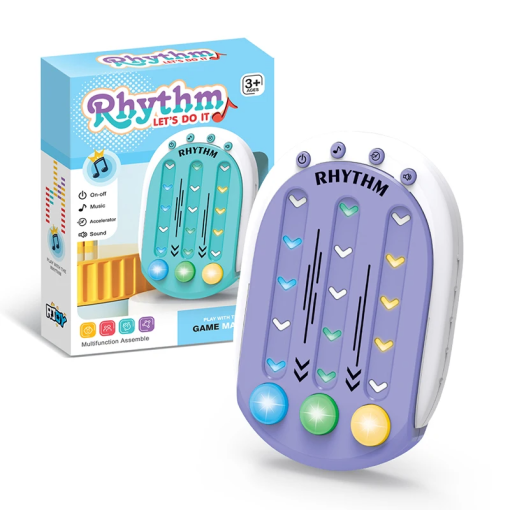 Rhythm Push Game – Light-Up Montessori Music Toy for Kids - Image 7
