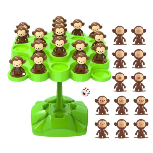 Monkey Balance Tree – Montessori Math Game for Kids' Learning Fun - Image 2