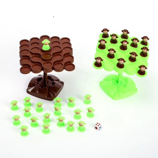 Monkey Balance Tree – Montessori Math Game for Kids' Learning Fun - Image 3