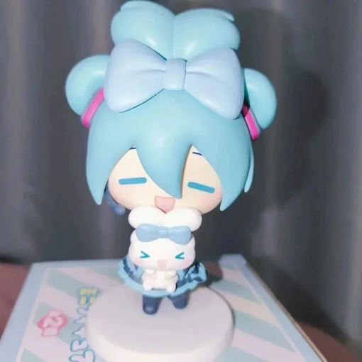 Miku × Cinnamoroll Q Ver. Figure – Kawaii PVC Anime Decoration - Image 9