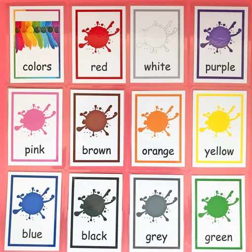 12PCS Montessori English Flash Cards – Fun Learning Game for Kids - Image 5