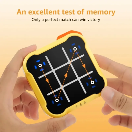 Electronic Tic-Tac-Toe Game – Portable Puzzle Board for All Ages - Image 2