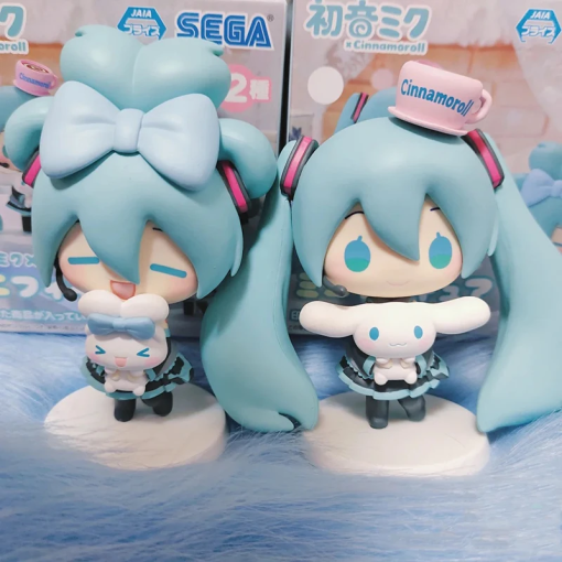Miku × Cinnamoroll Q Ver. Figure – Kawaii PVC Anime Decoration - Image 6