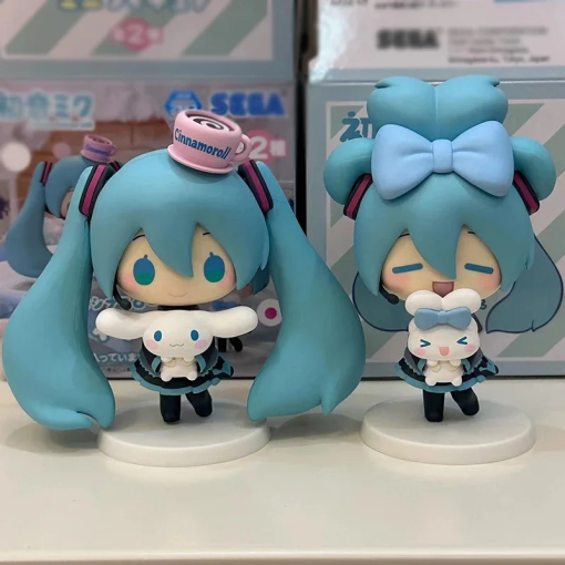 Miku × Cinnamoroll Q Ver. Figure – Kawaii PVC Anime Decoration - Image 7