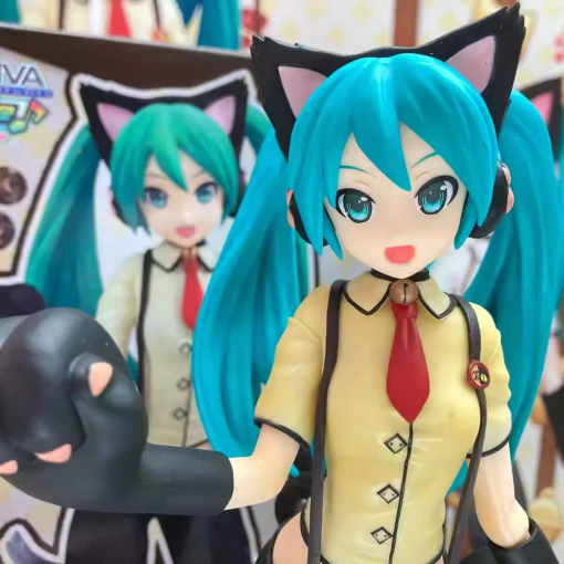 Hatsune Miku SPM Kitty Cat Figure – Sega Project DIVA Ver. - Image 5