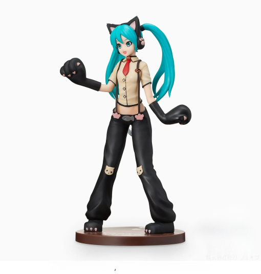 Hatsune Miku SPM Kitty Cat Figure – Sega Project DIVA Ver. - Image 2