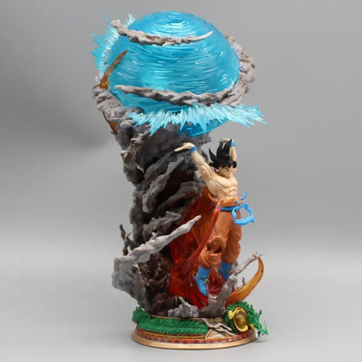 23cm Goku Genki Bomb Figure – Luminous Dragon Ball Z Statue - Image 5