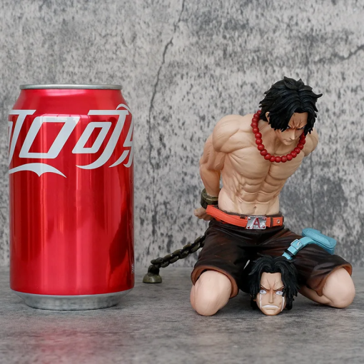 12cm Ace Execution Figure – One Piece GK Kneeling Display Model - Image 7