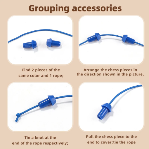 2025 Rope Break Challenge – Kids’ Brain-Teasing Logic Knot Toy (20cm) - Image 4