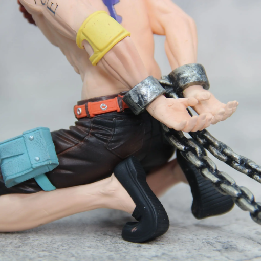 12cm Ace Execution Figure – One Piece GK Kneeling Display Model - Image 10