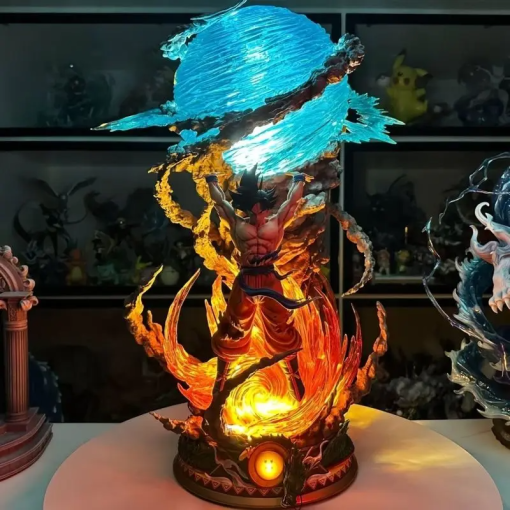 23cm Goku Genki Bomb Figure – Luminous Dragon Ball Z Statue - Image 9
