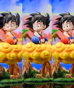Alternative view of Dragon Ball Z Son Goku Figure – PVC Anime Action Collectible Statue (20.5cm)