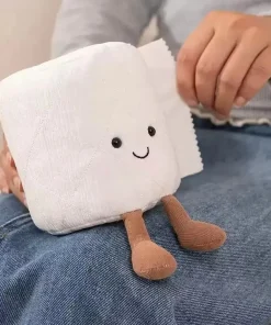 Alternative view of Limited Edition Cute Toilet Paper Plush Doll – Fun Creative Roll Paper Pendant & Holiday Gift
