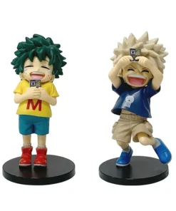 Alternative view of My Hero Academia Childhood Figures – Young Izuku Midoriya & Katsuki Bakugo PVC Anime Collectibles