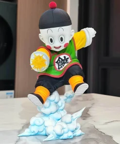 Alternative view of Dragon Ball Chiaotzu Figure – PVC Anime Action Collectible Desktop Statue (16cm)