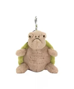 Alternative view of Cute Timmy Turtle Plush Pendant – Soft Cartoon Turtle Keychain Doll Birthday Gift