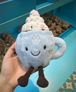 Alternative view of Marshmallow Hot Cocoa Mug Plush – Creative Realistic Stuffed Toy, Cozy Gift for All Ages