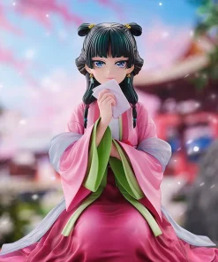 Alternative view of Maomao Anime Figure – Pink Long Dress PVC Collectible Desktop Decoration (12.5cm)