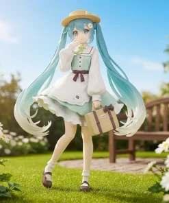 Hatsune Miku Desktop Figure – Fashion Country Version PVC Kawaii Anime Collectible (20cm)