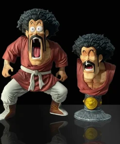 Dragon Ball Z Mr. Satan (Hercule) Figure – 2 Head PVC Anime Action Collectible (18cm)