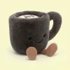Cute Coffee Cup Plush Doll – Soft Soothing Plush Toy Backpack Pendant & Trendy Gift (15cm)