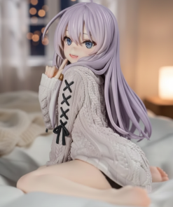 The Journey of Elaina Figure – Witch Elaina Knit Dress PVC Anime Collectible (15cm)