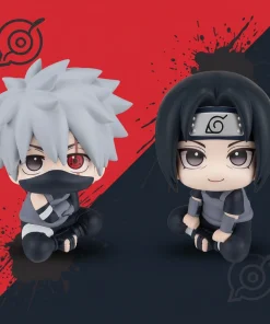 Naruto Q Version Sitting Figures – Itachi Uchiha & Kakashi Hatake PVC Collectibles (10cm)