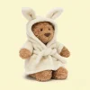 Cute Bartholomew-Style Bear Plush – Eggplant Bear & Love Bear Soft Comfort Toy for Babies & Kids