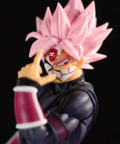 Dragon Ball Z Goku Black Zamasu Figure – Super Saiyan Masked PVC Anime Action Collectible (25cm)