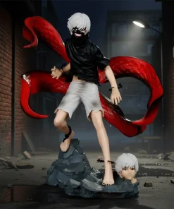 Tokyo Ghoul Kaneki Ken Figure – Centipede Mask Face-Changeable PVC Anime Collectible (22cm)