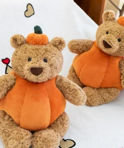 Alternative view of Cute Barcelona Bear Plush Doll – Cartoon Style Handheld Stuffed Toy for Kids’ Birthday Gift