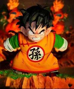 Alternative view of Dragon Ball Z Kid Gohan Figure – PVC Anime Action GK Statue Collectible (13cm)