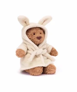 Alternative view of Cute Bartholomew-Style Bear Plush – Eggplant Bear & Love Bear Soft Comfort Toy for Babies & Kids