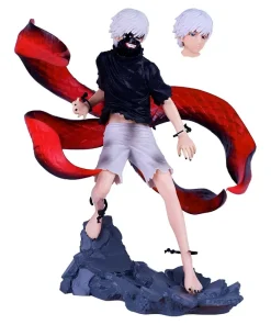 Alternative view of Tokyo Ghoul Kaneki Ken Figure – Centipede Mask Face-Changeable PVC Anime Collectible (22cm)