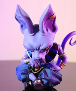 Alternative view of Dragon Ball Z Beerus Sitting Figure – God of Destruction PVC Anime Collectible (12cm)