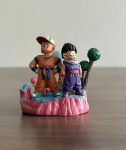Alternative view of Dragon Ball Krillin & Gohan Mini Figure — 6cm PVC Anime Collectible Statue Model Toy Gift