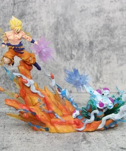 Alternative view of Dragon Ball Z Goku vs Frieza Figure – 25cm PVC Anime Battle Action Figure Collectible Statue Model Toy Gift