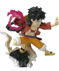 Alternative view of 10CM One Piece Monkey D. Luffy Battle Style Figure — Anime PVC Action Collectible Model Toy Gift
