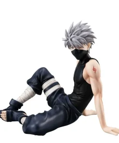 Alternative view of Naruto Shippuden Kakashi Figure – 9cm Sitting Pose PVC Collectible Statue Model Desk Ornament Toy Gift