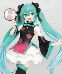 Alternative view of Hatsune Miku Chinoiserie Chi-Pao Figure – Jingpin Fan Garage Kit Handmade Collectible Ornament