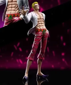 Alternative view of One Piece Donquixote Doflamingo 29cm PVC Action Figure – Anime Collectible Display Statue