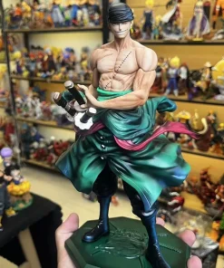 Alternative view of One Piece Jinbei (Fish-Man) 28cm PVC Collectible Figure – Handmade Anime Display Statue & Desktop Decor